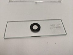 Stage Micrometer Slide 0.01″ & 0.001″ Line Scales 1×3 in Glass