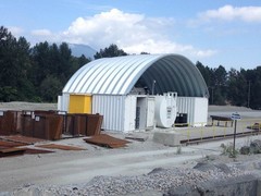 25x20x12 DuroSPAN Steel Building Kit Conex Container Roof Cover Direct