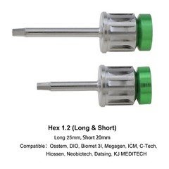 Universal Implant Prosthetic Kit Screwdriver Hex Driver Torque Wrench 3i Astra
