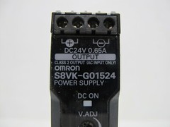 OMRON S8VK-G01524 Power Supply Unit Module S8VKG01524 PS 24 V DC 0.65 A 24V