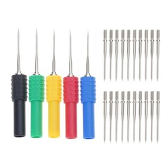 Cleqee Insulation Not-destructive Piercing Probes Set Test Multimeter Probe