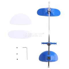 Dental Orthodontic Forward Pull Headgear Multi Adjustable with Single Lever Blue