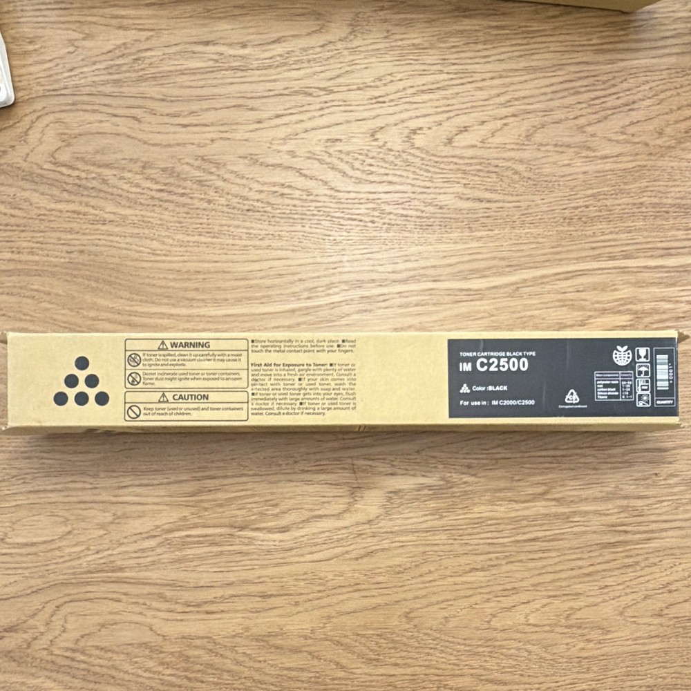 Ricoh IM C2500 Black Toner Cartridge Type IM C2500 MPN 842307