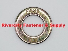1-1/8 SAE F436 Grade 8 Flat Washers 1-1/4 ID x 2-3/16 OD Steel Washer 1-1/8″