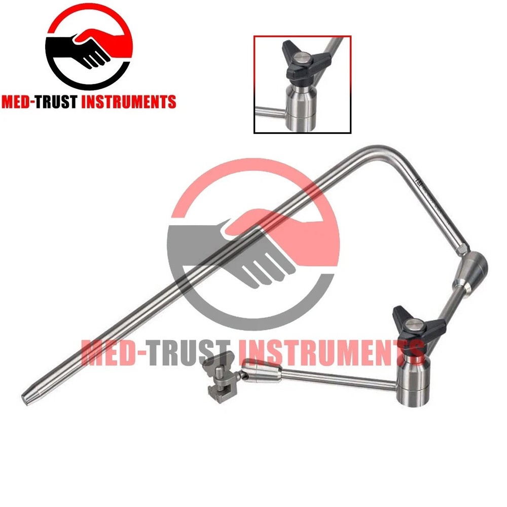 Phantom ML 0060 Angled Articulating Arm, Rack Clamp surgical instruments