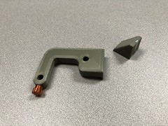 South Bend Lathe 9 or 10K, Cross Slide Dial Indicator Holder (3d Printed)
