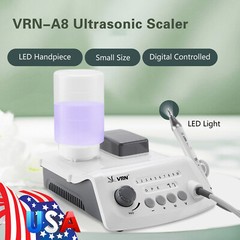 Dental LED Ultrasonic Scaler Scaling Perio Endo Handpiece+Tips