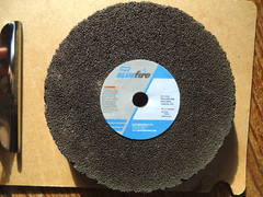 NORTON BLUEFIRE SURFACE GRINDING WHEEL 8″X1″W/5/8″ HOLE – MANUF#66253198590 NEW!