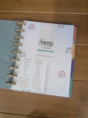 Happy Planner Classic Baby’s First Year Layout Undated 12 Month Planner
