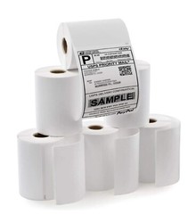 6 Rolls 4″ x 6″ Zebra 2844 Eltron ZP450 Direct Thermal Shipping 1500 Labels