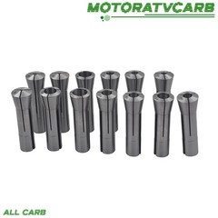 ALL-CARB Precision R8 Collet Set 13pc Mill Collets Set Collets for Mill Machine