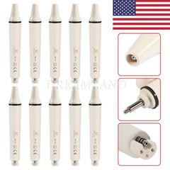3 pcs Dental Ultrasonic Piezo Scaler Handpiece Compatible EMS Woodpecker SA-EMS