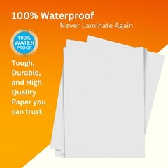 TerraSlate (1000 Sheets) Premium Weatherproof Printer Paper 8.5 x 11 In Letter