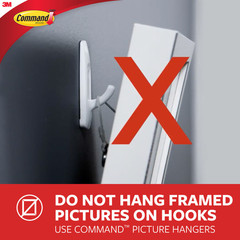 Command Display Ledges: (Slate Gray) [4-pack] HOM23S-2ES