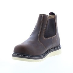 Avenger Wedge Romeo Electrical Hazard Waterproof Womens Brown Work Boots 8.5