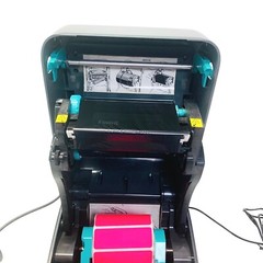 Zebra ref GK420t, THERMAL PRINTER W/ KDUPLUS 120182G-001 KEYBOARD & POWER SUPPLY