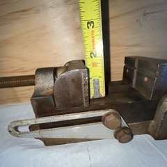 Vintage Tilting Machinist Drill Press Vise 1.5” X 2 1/2” Jaws USA
