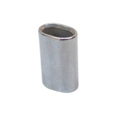 Stainless Steel Wire Rope Oval Sleeves Oval Crimping Sleeves With Chamfer