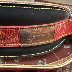 Climb Right Spyder MFG Climbing Saddle Lanyard Kit Weaver Leather Pads 1030