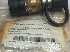 Abb Vetco 98626 Coupling MR6C Surface Slipjoint 10000Psi Max