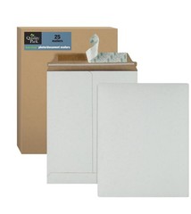 Extra-Rigid Fiberboard Photo/Document Mailers 25 Pack 9×11.5″ White