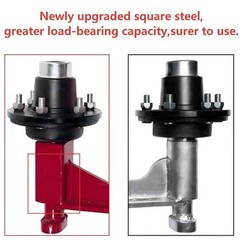 New upgrade Superior Shipping Container Wheels ，8×6.5 Lug ，container accessories