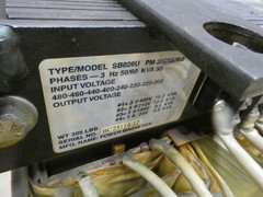 Power Magnetics SB026U PM 3H28870.0 Transformer 30kva 240/480v 24/100/210/400v