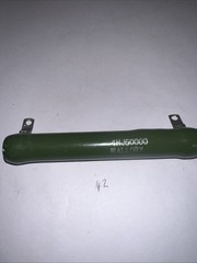 50,000 Ohm 40 Watt Ceramic Wirewound resistor 5% ￼ Tolerance By Mallory 4HJ50000