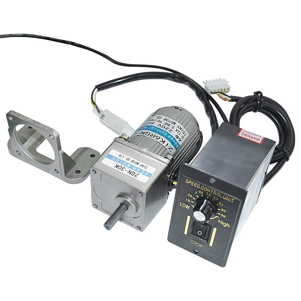 High Torque Electric 110V AC Gear Motor Variable Speed 50/60HZ 12RPM 6W 120K …