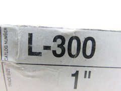NEER L-300 1″ Zinc Plated Steel Locknut for Rigid or IMC Conduits Box of 100