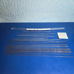 Harris Stay-Silv 15% Flat Brazing Rods .050” X 1/8”. 15 Full Sticks, 8 Partial.