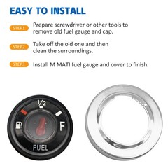 M MATI ATV Fuel Gas Tank Gauge Meter with Cap 52005-1121 52005-0735…