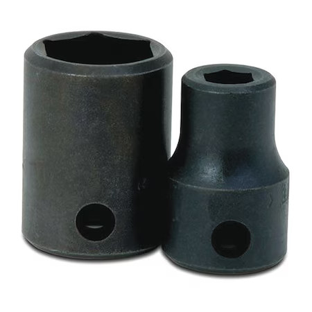 Williams 1/2″ Drive Socket Black Industrial, Standard 1/2″ D,6Pt,22mm 4M-622