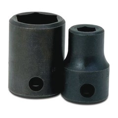 Williams 1/2″ Drive Socket Black Industrial, Standard 1/2″ D,6Pt,22mm 4M-622