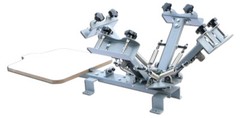 4 Color 1 Station Screen Printing Press Screen Printer Table Printing Equipment