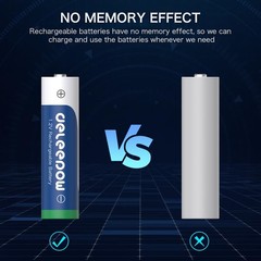 Deleepow Nimh 3300Mah Aa Rechargeable Batteries 16 Pack 1.2V Aa Rechargeable