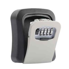 4 Digit Key Safe Lock Box Combination Wall Mount Security Storage Case Organizer