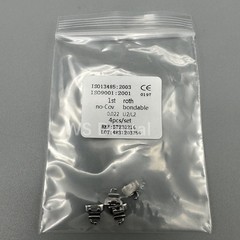 Dental Orthodontic Buccal Tubes Bracket Braces 1st/2nd Molar Roth MBT 022 018
