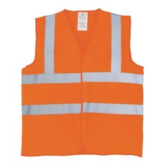 Yoko Hi-Vis Flame Retardant Sleeveless Waistcoat HVW100FR – Safety Wear Vest Top