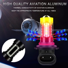2 Super Bright LED Headlight bulbs for 2013-2019 Can-Am Outlander 650 ATV: USA
