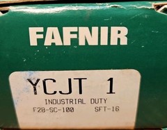 Fafner YCJT 1 Flanged Standard-duty Ball Bearing 1″ Bore 2-Bolt *FAST FREE SHIP*