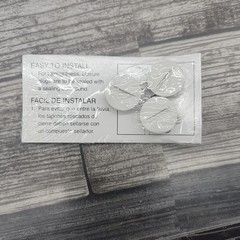 1/2 In. THREADED ELECTRICAL White Closure Plugs, 5Pack 15 TOTAL [93]