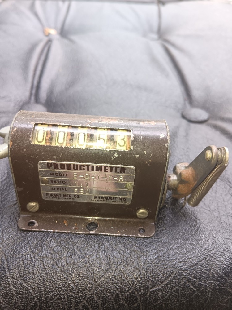 Durant 5-D-1-1-R Counter ESTATE SALE used works