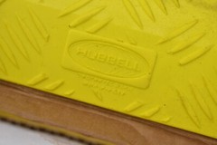 Hubbell Wiring Device Protrap Dropover Wide Channel 1.5″ Yellow 3′ Genuine OEM