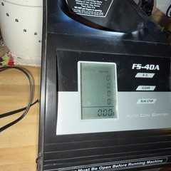 Royal Sovereign FS-4DA Fast Sort 4-Row Auto Coin Sorter Counter Tested & Working
