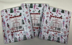 3 Packs Christmas Send With Love Poly Bubble Mailers w/Adhesive Strip 2 Count Ea