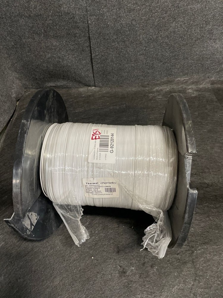 CHEMELEX SUB-64AC0311-16-WHITE Hook Up Wire 5000 ft *