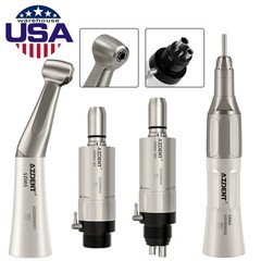 AZDENT Dental Slow Low Speed Handpiece Straight/Contra Angle/ Air Motor 2/4H