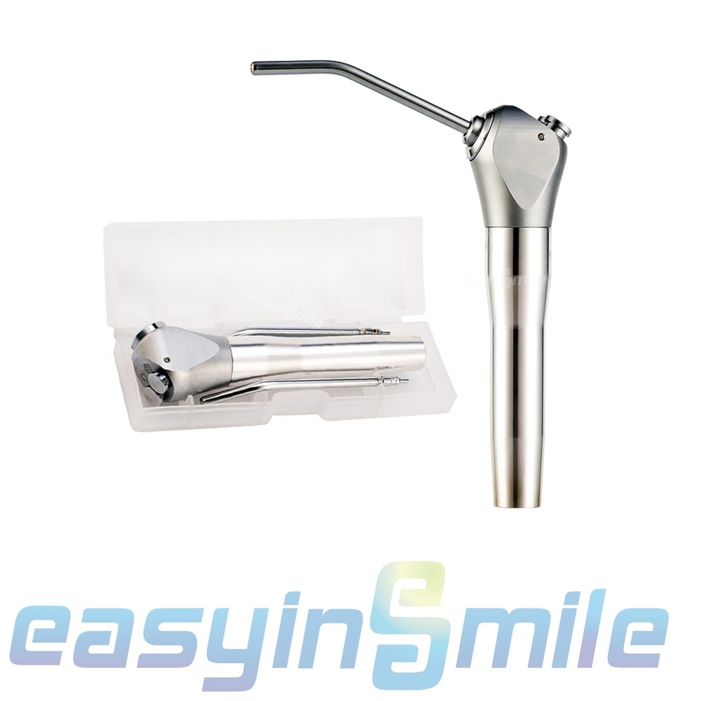Dental Handpiece 3 Way Air Water Spray Triple Syringe W/ 2 Nozzles EASYINSMILE