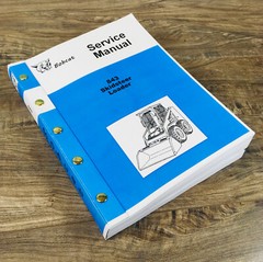 Bobcat 843 Skidsteer Loader Service Repair Manual Technical Shop Book Workshop